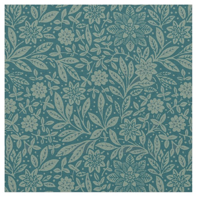 Vintage Foliage Stoff (Nahaufnahme)