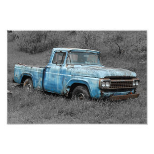 Vintage Ford LKW Fotodruck