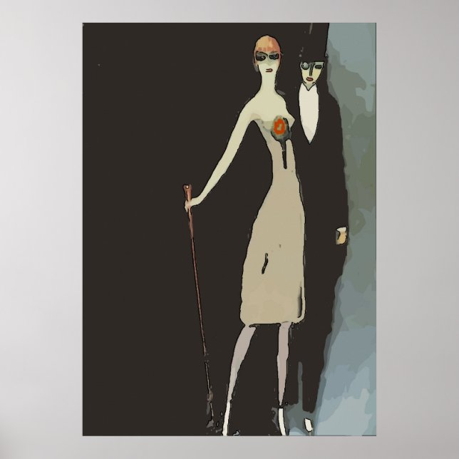 Vintage Form Poster (Vorne)