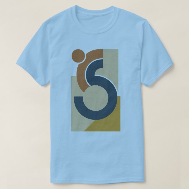 Vintage Formen Artwork Männer-T - Shirt (Design vorne)