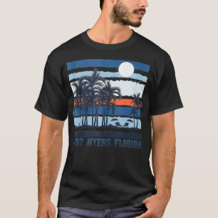 Vintage FortFlorida Sommer 80er Jahre Strand Souve T-Shirt