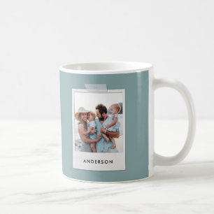 Vintage-Foto-Collage-Typografie modern elegant co Kaffeetasse