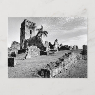 Vintage-Foto der Ruinen von Alt-Panama Postkarte