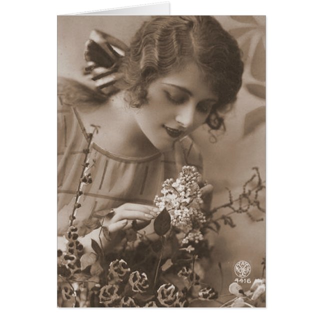 Vintage-Foto einer Flapperin (151) (Vorne)
