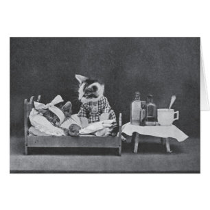 Vintage-Foto - Gib immer dem Hund die Schuld,