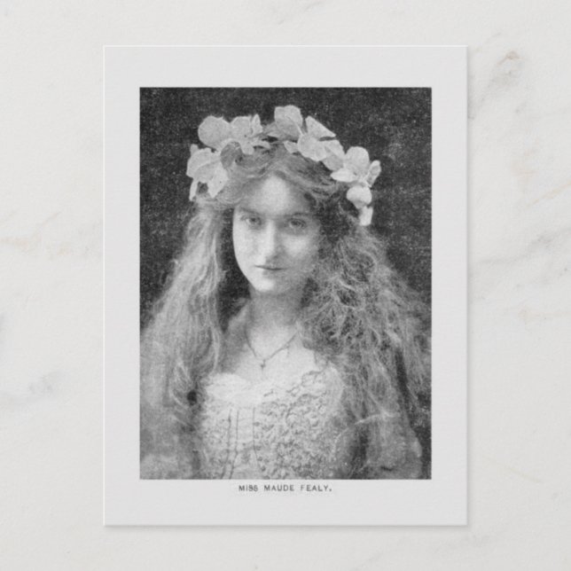 vintage Foto Postkarte (Vorderseite)