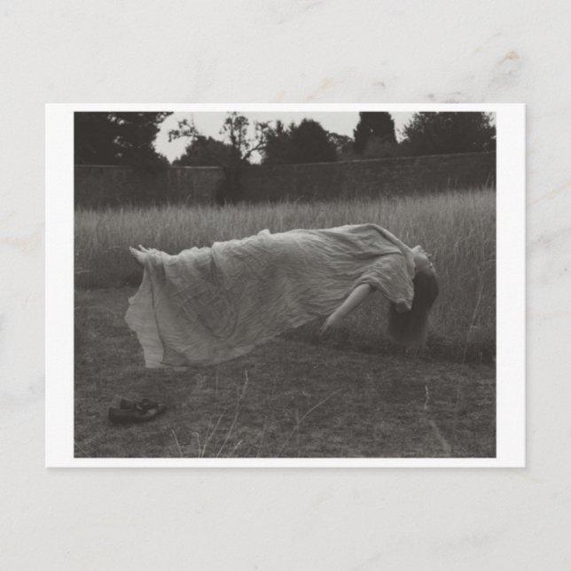 Vintage Foto-Postkarte Postkarte (Vorderseite)