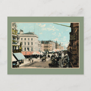 Vintage-Foto von Oxford Street in London aus den 1 Postkarte