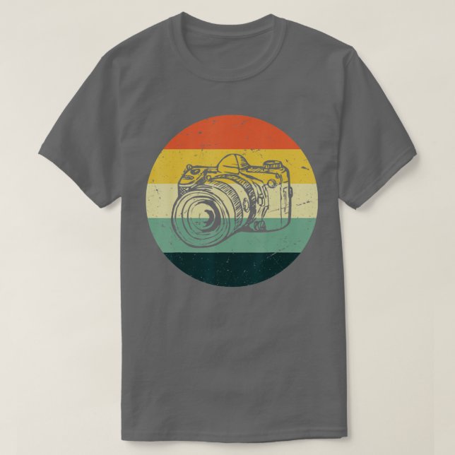 Vintage Fotograf Fotografie Geschenke Retter T-Shirt (Design vorne)