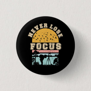 Vintage-Fotograf-Kamera Verliert Nie Den Fokus Fot Button