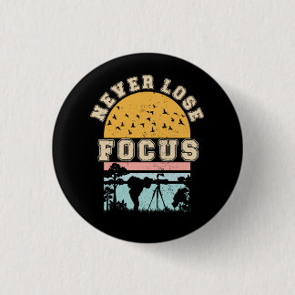 Vintage-Fotograf-Kamera Verliert Nie Den Fokus Fot Button