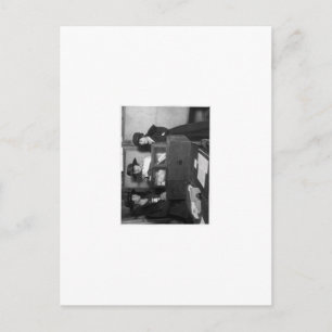 Vintage Fotografie - Abstimmung Postkarte