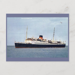 Vintage Fotografie Feiertagspostkarte