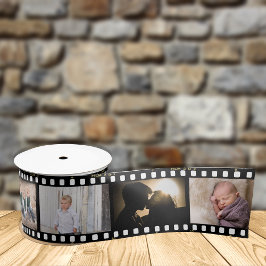 Vintage Fotografie Film Negative Framing 2 Satinband