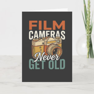 Vintage-Fotografie-Filmkameras-veralten-nie-T-Shir Karte