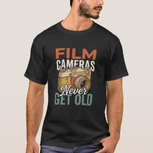 Vintage-Fotografie-Filmkameras-veralten-nie-T-Shir T-Shirt