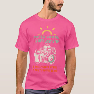 Vintage-Fotografie - Geschenk für Fotografen T-Shirt