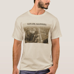 Vintage Fotografie Oaklands Kalifornien T-Shirt