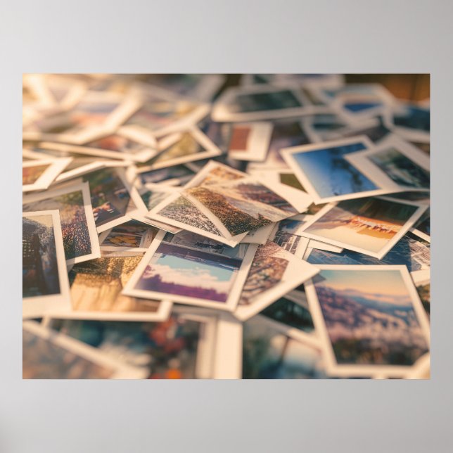 Vintage Fotografie Poster (Vorne)