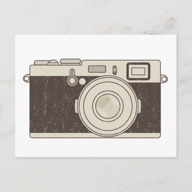 Vintage Fotografie Postkarte (Vorderseite)