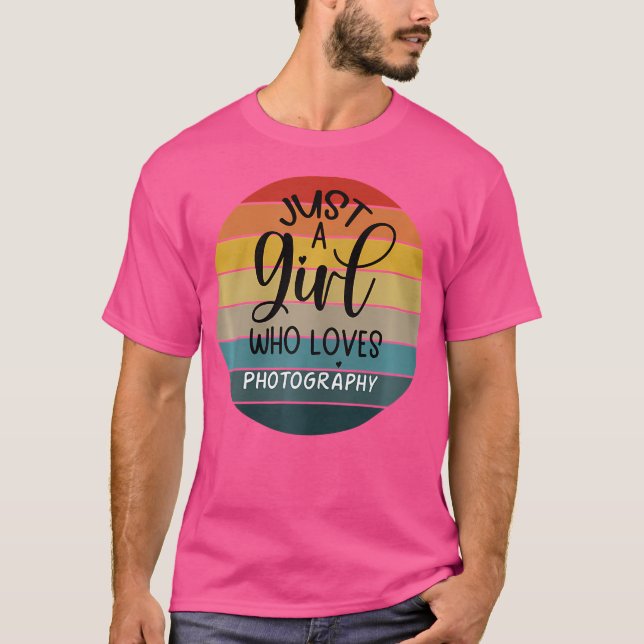 Vintage-Fotografie T-Shirt (Vorderseite)