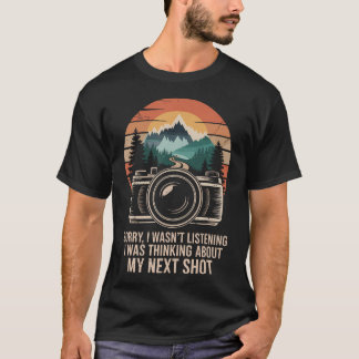 Vintage-Fotografiekamera Humor für Fotografen T-Shirt