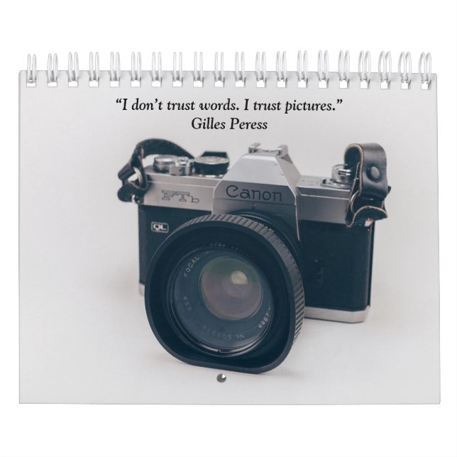 Vintage Fotokamera Kalender (Titelbild)