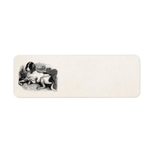 Vintage Fox-Jagdhund-Jagd-Hunde1800s