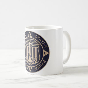 Vintage Frachtmarine Tasse