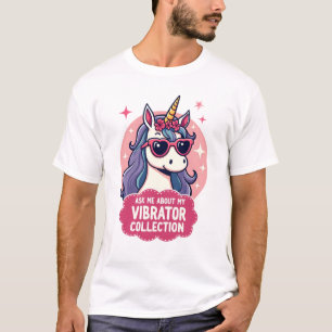 Vintage Frag Mich Nach Meiner Vibratorensammlung E T-Shirt