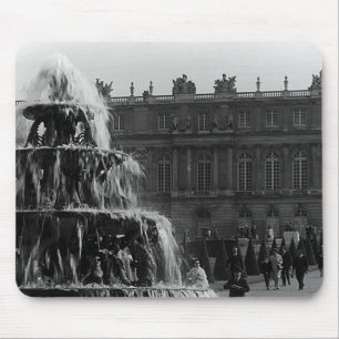 Vintage Frankreich Palast Versailles Pyramide Brun Mousepad