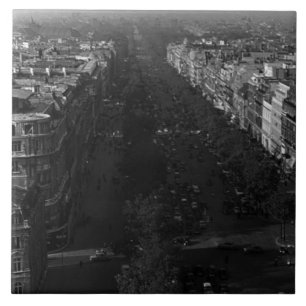 Vintage Frankreich Paris champs elysees avenue Fliese
