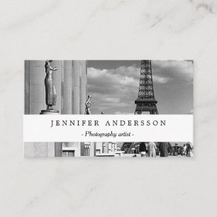 Vintage Frankreich Paris Eiffelturm Chaillot-Palas Visitenkarte