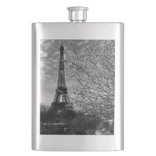 Vintage Frankreich Paris Eiffelturm Flachmann