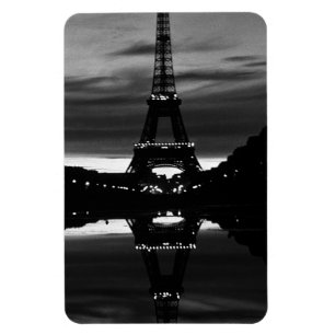 Vintage Frankreich Paris Eiffelturm Reflexion Magnet