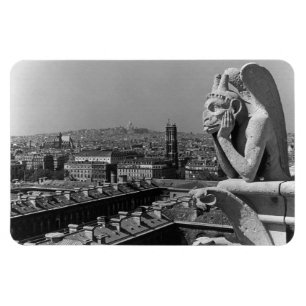 Vintage Frankreich Paris Notre-Dame-Kathedrale Den Magnet