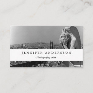 Vintage Frankreich Paris Notre-Dame-Kathedrale Den Visitenkarte