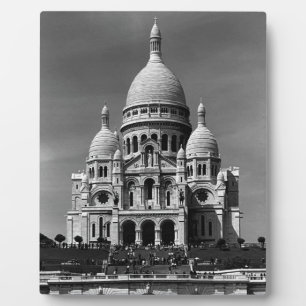 Vintage Frankreich Paris Sacre Coeur Basilika 1970 Fotoplatte