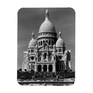Vintage Frankreich Paris Sacré-Cœur-Basilika 1970 Magnet