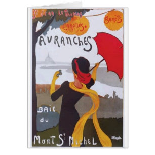 Vintage Franzose-Reise-Anzeige 1910