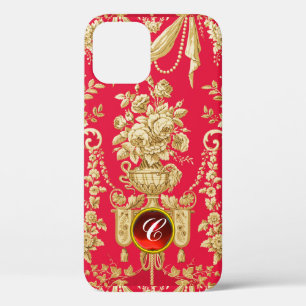 VINTAGE FRANZÖSISCH BLUMEN,BLUMENVASEN,ROSA rote G Case-Mate iPhone Hülle