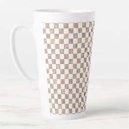 Vintage französisch inspirierte Kachelmuster Milchtasse