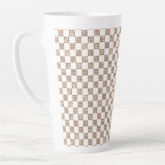 Vintage französisch inspirierte Kachelmuster Milchtasse