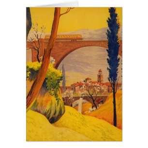 Vintage französische Eisenbahn