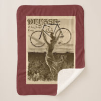 Vintage französische Fahrradwerbung
