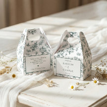 Vintage Französische Florale Smaragdgrüne Hochzeit