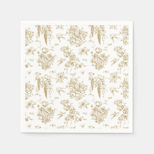 Vintage französische Klassik Elegante Hochzeit der Serviette