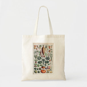 Vintage französische Legumes und Plantes-Potager Tragetasche