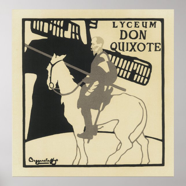 Vintage französische Poster - Don Quixote (Vorne)
