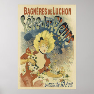 Vintage französische Poster - Fleurs